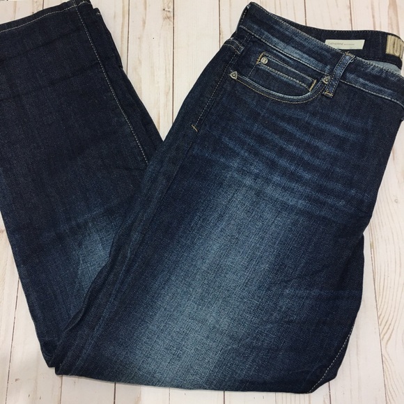 Kut from the Kloth Denim - Kut from the Kloth Women’s Catherine Boyfriend Jeans Size 14 Dark Wash